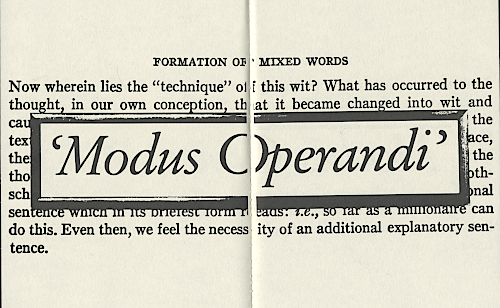 Modus Operandi